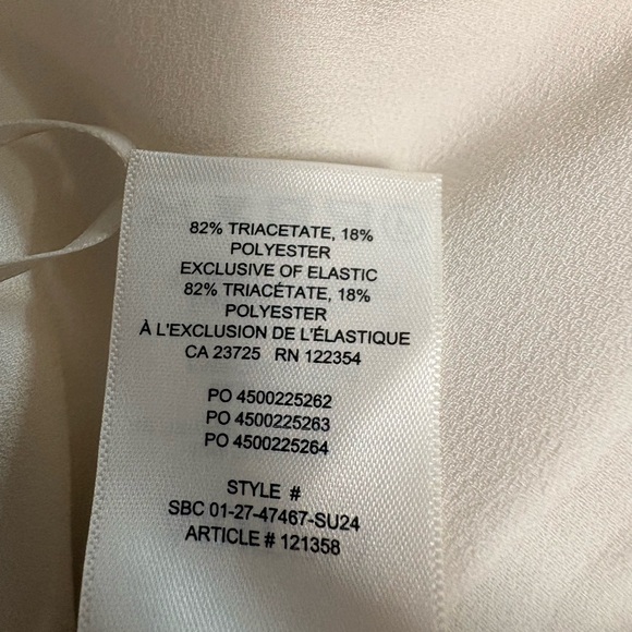 NWT Aritzia Babaton Commodity Strapless Jumpsuit in Light Birch. Size 0 - Picture 9 of 16